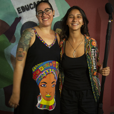 Flavia Bischain: Professora da Rede pública Estadual de São Paulo e Coordenadora da Subsede Oeste Lapa da APEOESP. Autora: Julia Rufino. 2015.