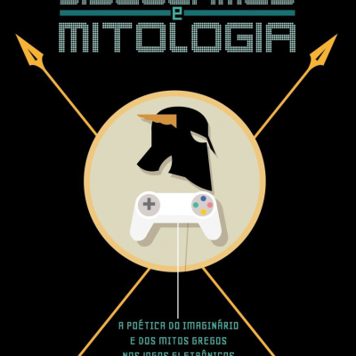Capa do livro da pesquisadora  Flávia Gasi, Videogames e Mitologia: a poética do imaginário e dos mitos gregos nos jogos eletrônicos (São Paulo, Marsupial Editora, 2013).  Reprodução.