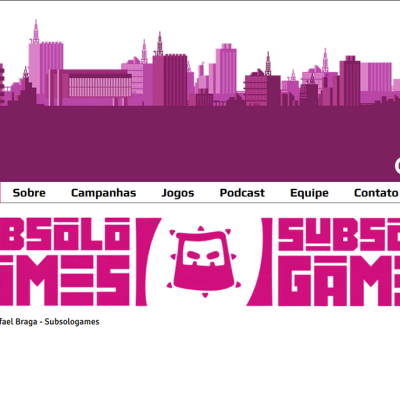 Post anunciando uma oficina gratuita de criação de games para crianças a partir de 12 anos de Diadema, ministrada por Rafael Braga em julho de 2024. Reprodução.