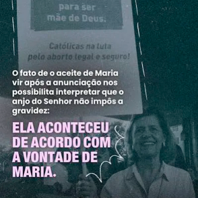 Mulheres católicas defendem o Estado laico para que nenhuma religião interfira na garantia dos direitos humanos - Foto Divulgação CDD Brasil
