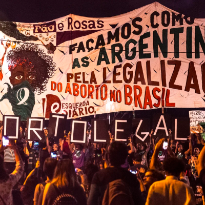 Manifestação pela legalização do aborto, em 2016 na Praça Roosevelt em São Paulo  Foto Daniel Arroyo Ponte Jornalismo