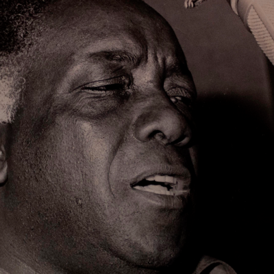 O sambista e memorialista Geraldo Filme, filho de Dona Augusta Geralda, a fundadora da escola de samba Paulistano da Glória, do baile e do sindicato das empregadas domésticas. Acervo MIS-SP.