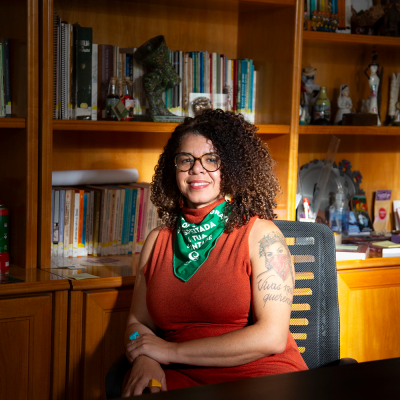Keli de Oliveira. Articuladora Nacional da Rede de Ativistas de Católicas. 2026. Alicia Peres. Acervo Cria Coragem