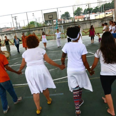 Coletivos de mulheres realiza atividades Escola Estadual Martin Egidio Damy. Autora: Sônia Bischain, Brasilândia, São Paulo. 2015.