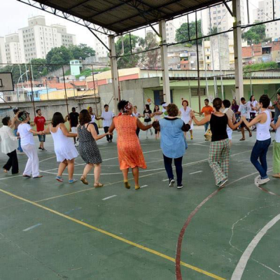 Coletivos de mulheres realiza atividades Escola Estadual Martin Egidio Damy. Autora: Sônia Bischain, Brasilândia, São Paulo. 2015.