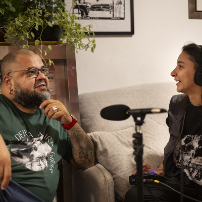 Luiza Akimoto e Vagner Souza. Foto de Alícia Peres. São Paulo. 2025.