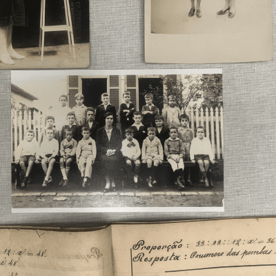 Fotografia de meninos em Asilo de Expostos - acervo do Museu Santa Casa de São Paulo – MSC-SP. Alícia Peres/Reprodução